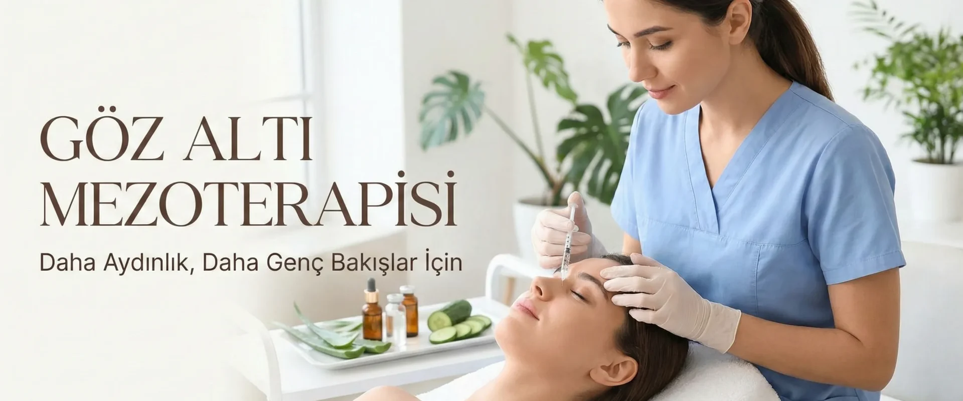 Gözaltı Mezoterapisi ile Yorgun Bakışlara Veda Etmenin Yolları